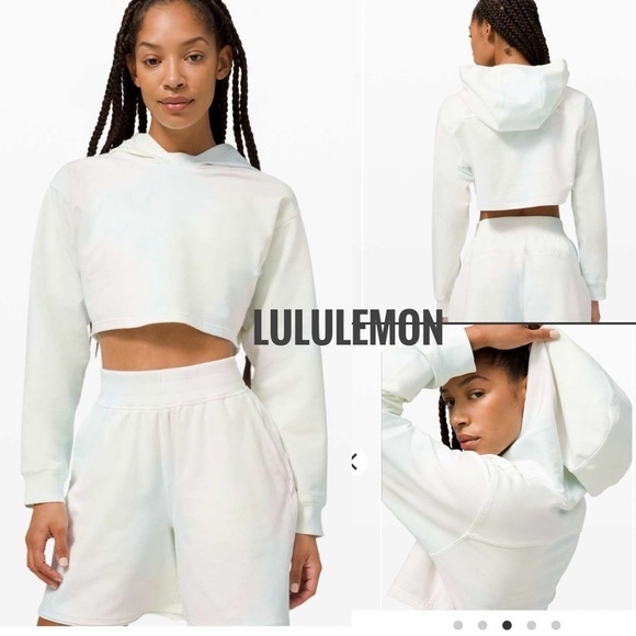 lululemon athletica Tops - lululemon athletica women’s LA All Yours Cropped Hoodie size 8